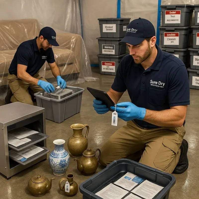 Content Protection and Restoration process in Broadview Heights, OH