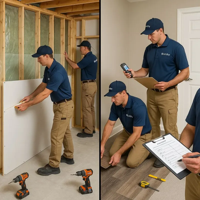 Repairs and Reconstruction process in Broadview Heights, OH